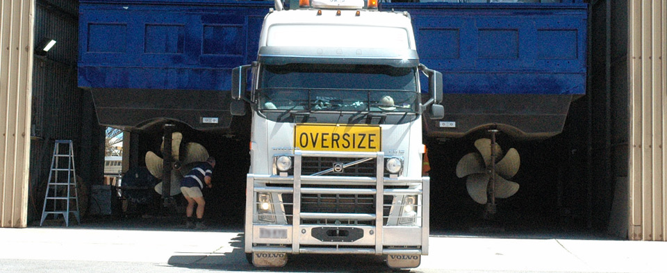 boat transport logistics perth