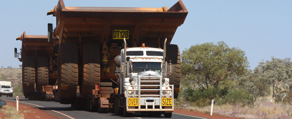 Road Haulage of Mining & Earthmoving Equipment